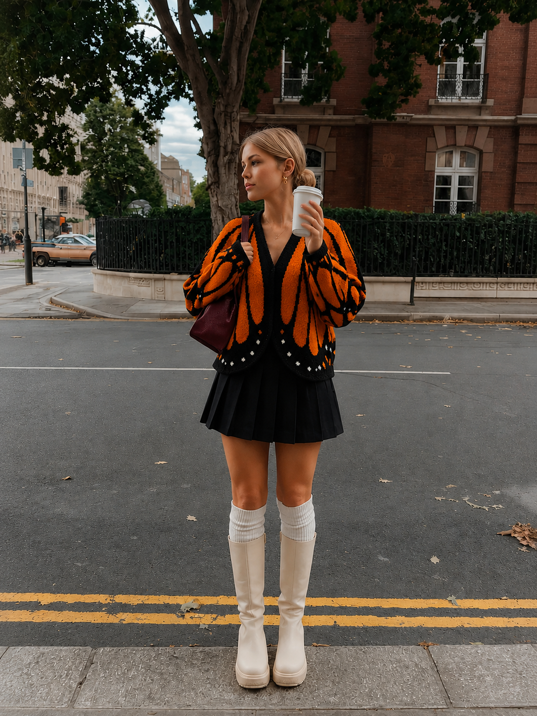 Exclusive Butterfly Cardigan