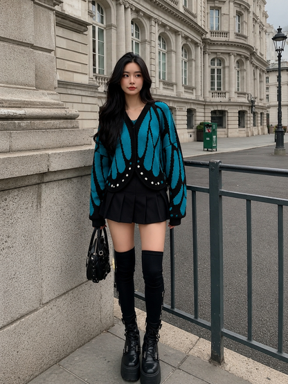 Exclusive Butterfly Cardigan